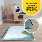Dog Pee Pad Holder for Floor Protection and Training