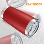 20oz Tumbler Bulk with Lid Stainless Steel Tumblers, 6 Pack