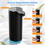 Automatic Foaming Soap Dispenser(IPX5 Waterproof, 12oz/350ml St-01 Foam Gray