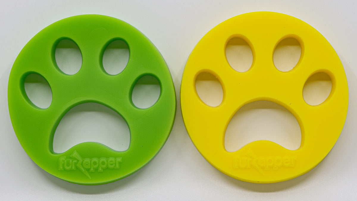 2 Pack FurZapper Pet Hair Remover for Laundry - Reusable Dog & Cat Hair...