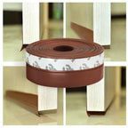 TAROSE Weather Stripping Door Seal, 33 Feet Long Transparent (Width 25mm) Lucent 25 mm, 33ft