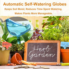 Self Watering Globes for Plant, 10pcs Auto Watering Bulb for Indoor Outdoor A. Blue-6L4S