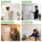 Magnetic Dry Erase Weekly Calendar Board