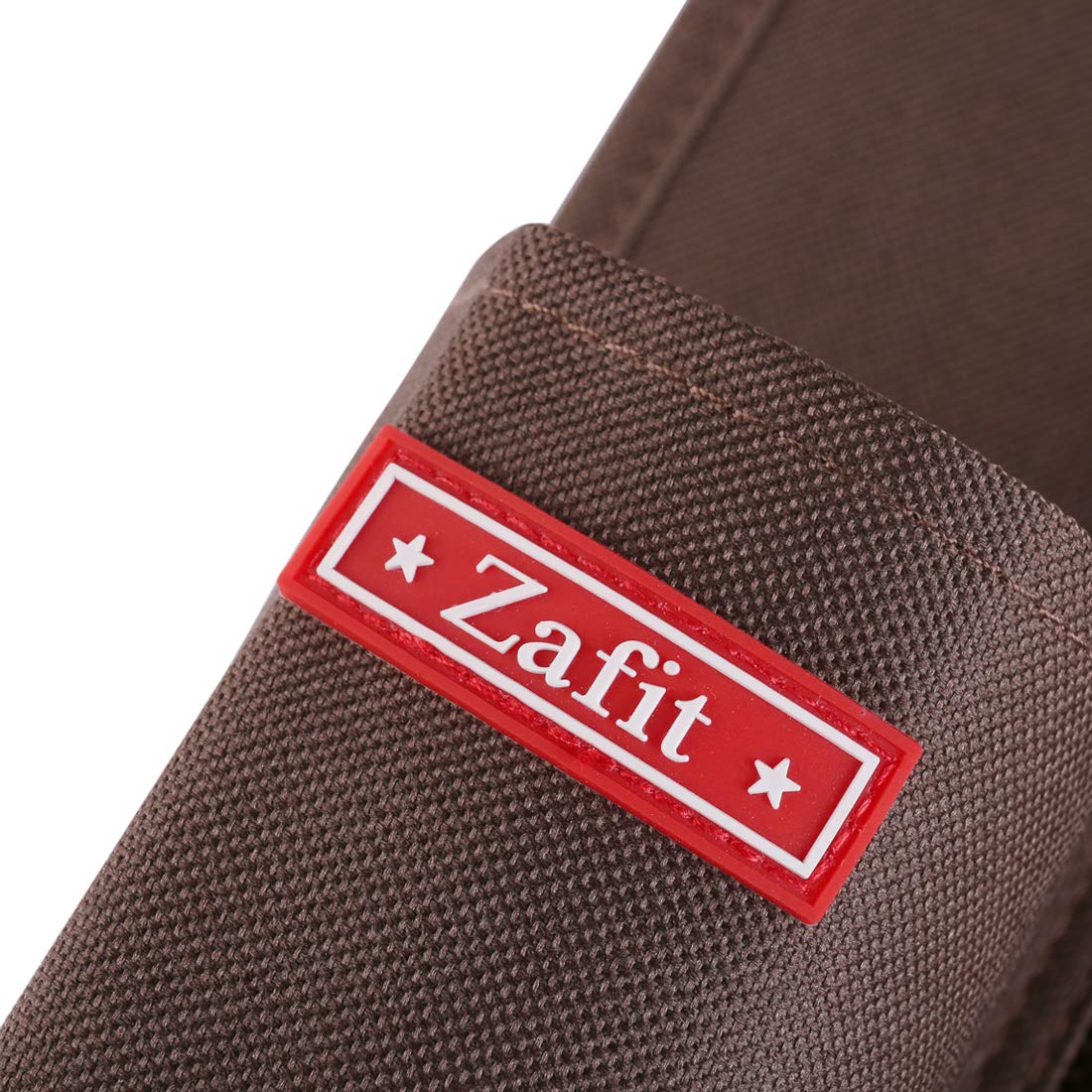 Zafit Bedside Storage Organizer - 6 Pockets, Table Cabinet Caddy for Remotes, Phone, Glasses (Grey) 6 Pockets-Grey