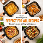 500Pcs Air Fryer Liners Disposable 8" Square 500