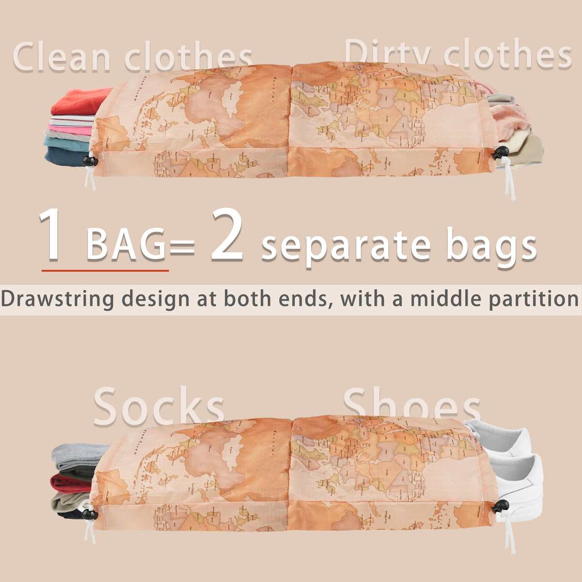 7 Pcs Compression Packing Cubes Travel for Suitcases, Luggage Organizer Washable Storage Bags Set for Backpack Travel- Packaging Cubes for Carry-Ons and Storage yellow orange