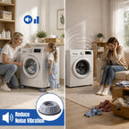 4 Pcs Anti Vibration Pads for Washing Machine Reduce Noise Rubber Feet Pads