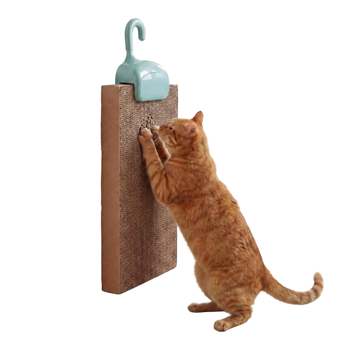 Kitty City Cat Scratcher– 2-Pack Durable Corrugated Cardboard Scratch Pads...