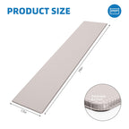 Kitchen Mats for Floor, [2PCS] Anti-Fatigue Kitchen Rugs, Black 2pc: 17" x 29" + 17" x 47"