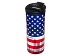 Travel Coffee Mug - 16 Oz. Stainless Steel Insulated Coffee Mug, Leak Proof Tumbler w/Dishwasher Safe Lid, Double Wall Travel Coffee Cup, Reusable Insulated Tumbler for Hot & Cold Beverages… Agata Grey Lid