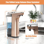 Automatic Touchless Liquid Soap Dispenser for Kitchen and Bathroom