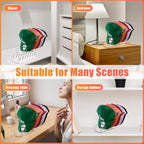 Hat Organizer for Baseball Caps Hat Rack Acrylic Hat Stand 4Pack No Install Clear-4Pack