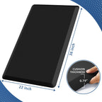Kitchen Mat Cushioned Anti Fatigue Rug Standing and Comfort Floor Mats Chocolate 39"L x 17.3"W x 0.5"Th
