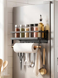 Deloban Magnetic Spice Rack for Refrigerator Fridge Side Organizer