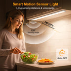 Gritin 14.7inch Under Cabinet Lighting Rechargeable 2 Pack Silver 14.7 inch