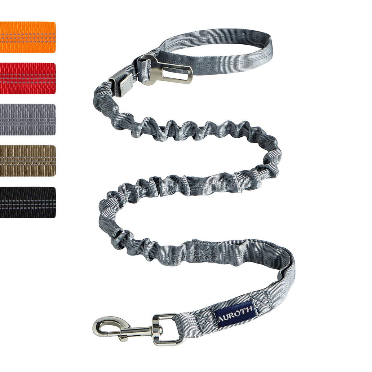 AUROTH Bungee Dog Leash for Large Dogs, No Pull Shock Absorption