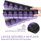 Extra Large Weekly Pill Organizer and AM/PM Medication Dispenser