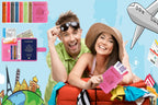 Passport Holder Cover Wallet RFID Blocking, Travel Essentials Pink Passport Covers