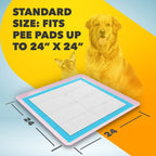 Dog Pee Pad Holder for Floor Protection and Training