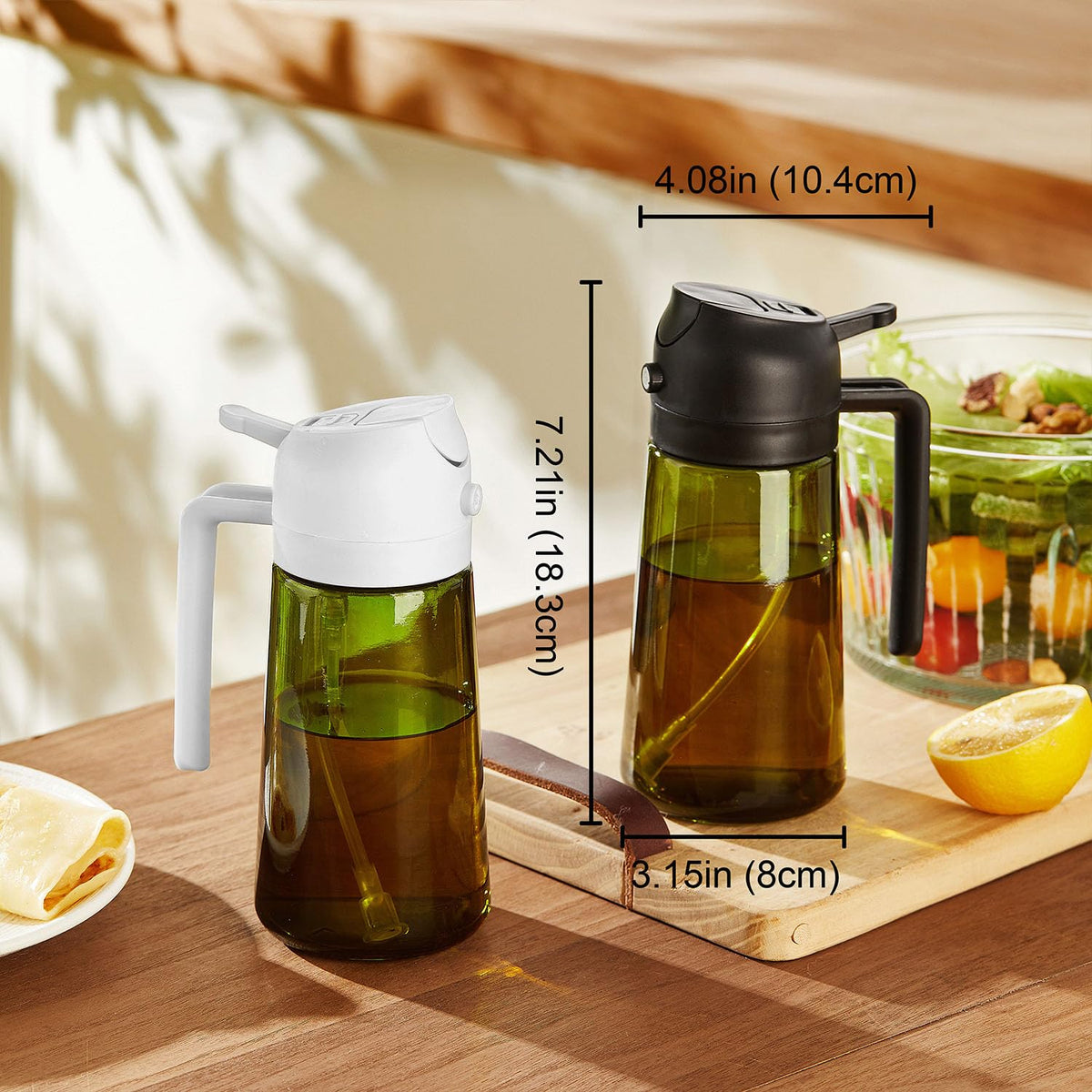 TrendPlain - Original 16oz/470ml Olive Oil Dispenser Bottle for Kitchen...