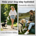 Portable Water Bottle for Dogs, Water Bottle for Walking Hiking and Outdoor