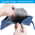 Passport Holder Cover Wallet RFID Blocking, Travel Essentials Pink Passport Covers