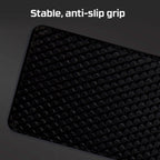 HyperX Wrist Rest - Full Sized - Cooling Gel - Memory Foam - Anti-Slip - Ergonomic - Keyboard Accessory, Black Full Size