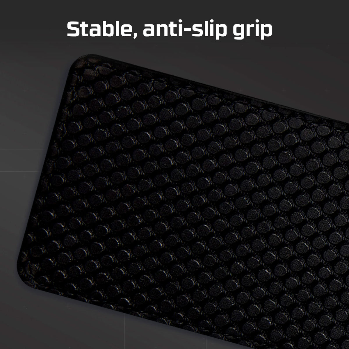 HyperX Wrist Rest - Full Sized - Cooling Gel - Memory Foam - Anti-Slip - Ergonomic - Keyboard Accessory, Black Full Size
