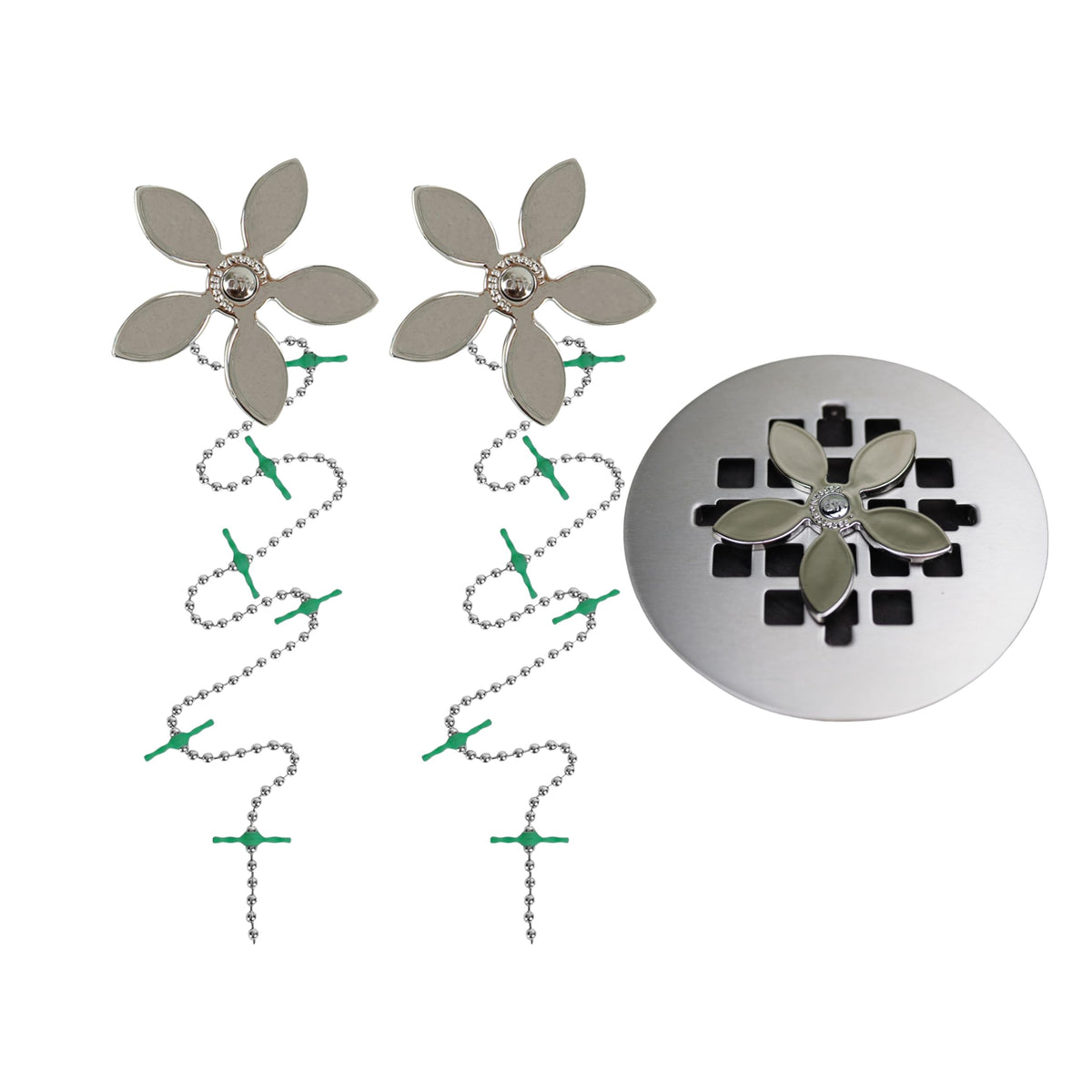 DrainWig Shower Drain Hair Catcher – Disposable Bathroom Trap, Easy to...
