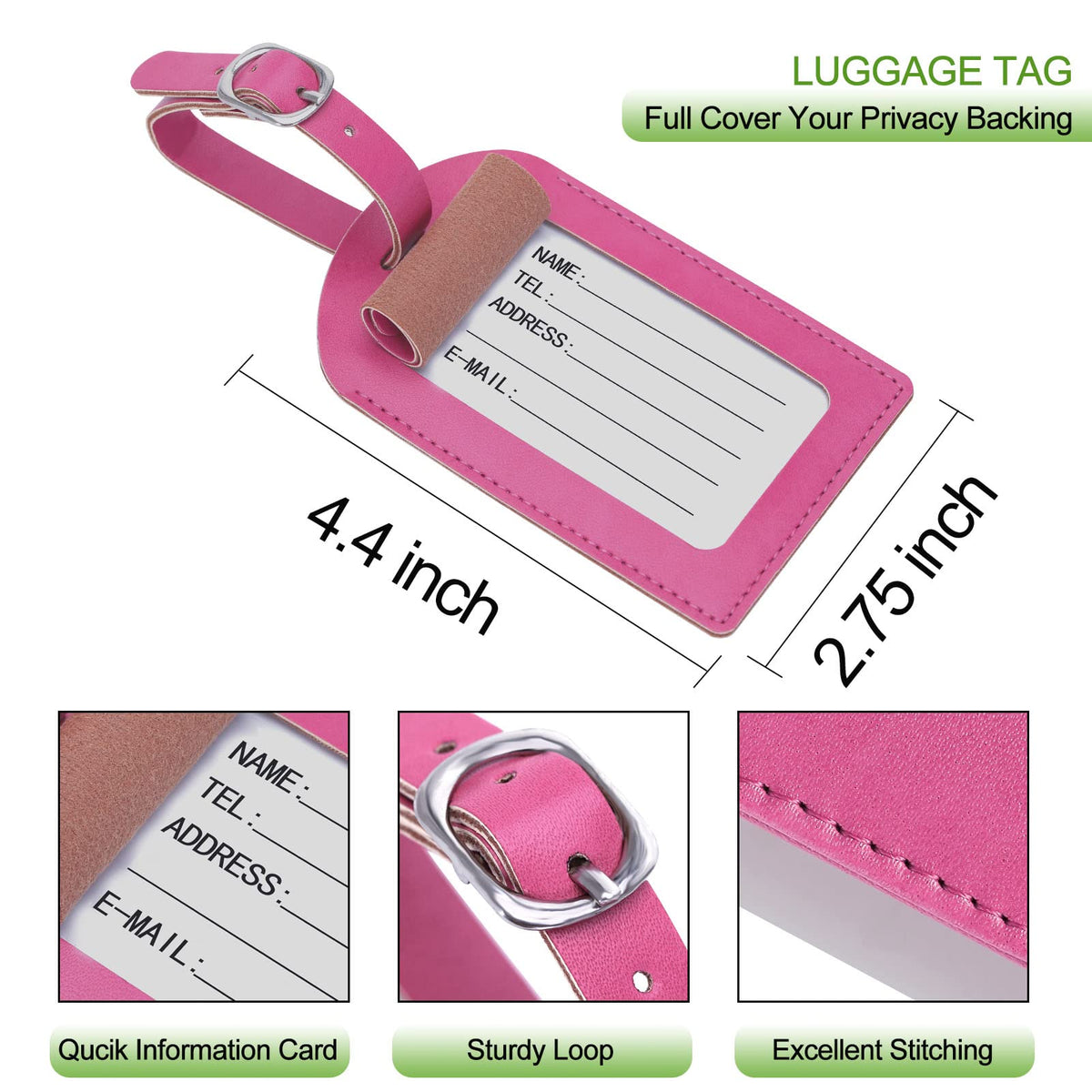 Passport Holder Cover Wallet RFID Blocking, Travel Essentials Pink Passport Covers