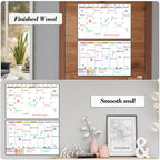 Magnetic Dry Erase Weekly Calendar Board