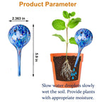 Self Watering Globes for Plant, 10pcs Auto Watering Bulb for Indoor Outdoor A. Blue-6L4S