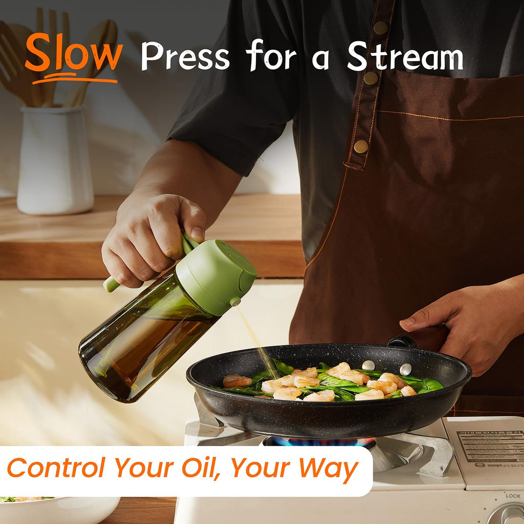 TrendPlain - Original 16oz/470ml Olive Oil Dispenser Bottle for Kitchen...
