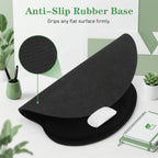 10 Pcs Ergonomic Mouse Pad and Keyboard with Wrist Support Set - Soft Memory Foam & Rubber Base Comfort Rest for Typing, Gaming, Computer, Laptop, Office, Home Use