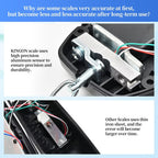 Rechargeable Luggage Scale, Digital Portable Bag Scale for Travel, Suitcase Weight Scale with Strap & Comfortable Handle, 110lb/50kg Capacity