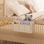 Bedside Caddy Bedside Storage Hanging Organizer for Bunk Dorm Bed Rail New Pink