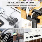 N NOROCME 192 PCS Cable Management Kit 4 Wire Organizer Sleeve
