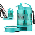 Large Portable Dog Water Bottle with Pull-Out Drinking Bowl