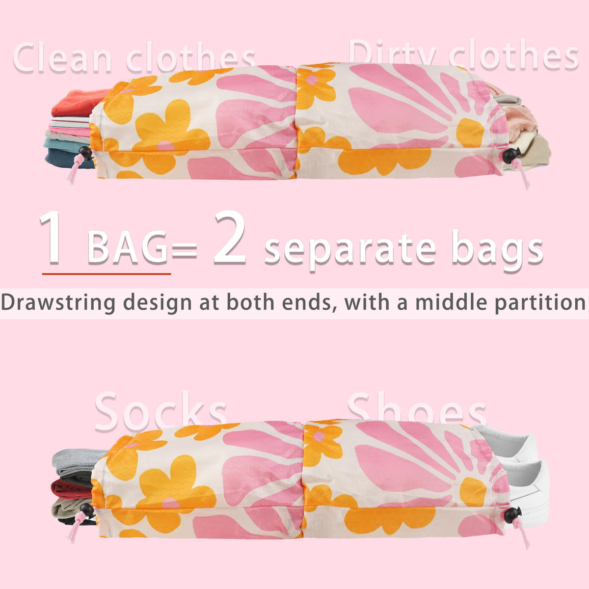7 Pcs Compression Packing Cubes Travel for Suitcases, Luggage Organizer Washable Storage Bags Set for Backpack Travel- Packaging Cubes for Carry-Ons and Storage yellow orange