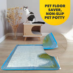 Dog Pee Pad Holder for Floor Protection and Training