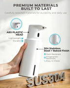 Automatic Liquid Soap Dispenser, Touchless, Rechargeable Stainless Steel