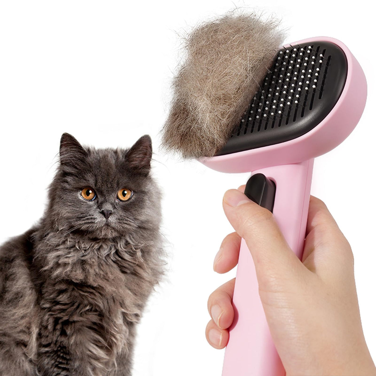 Aumuca Cat Brush for Shedding, Brushes Indoor Cats, for...