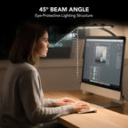 LED Desk Lamp for Home Office with Base, 28.2" Adjustable Gooseneck Swing Arm Ultra Bright Desk Light, Dimmable Architect Table lamp for Desktop Computer Light, Reading, Study, Workbench Black