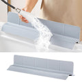23" Ultra Silicone High Sink Splash Guard, Grey Gray