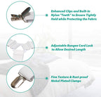 RayTour Bed Sheet Holder Straps Sheet Keepers Bedsheet Holders Fasteners 2 Sets 2 Sets - 8 Straps