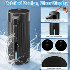 Automatic Liquid Soap Dispenser Touchless, Rechargeable, Adjustable White Gel