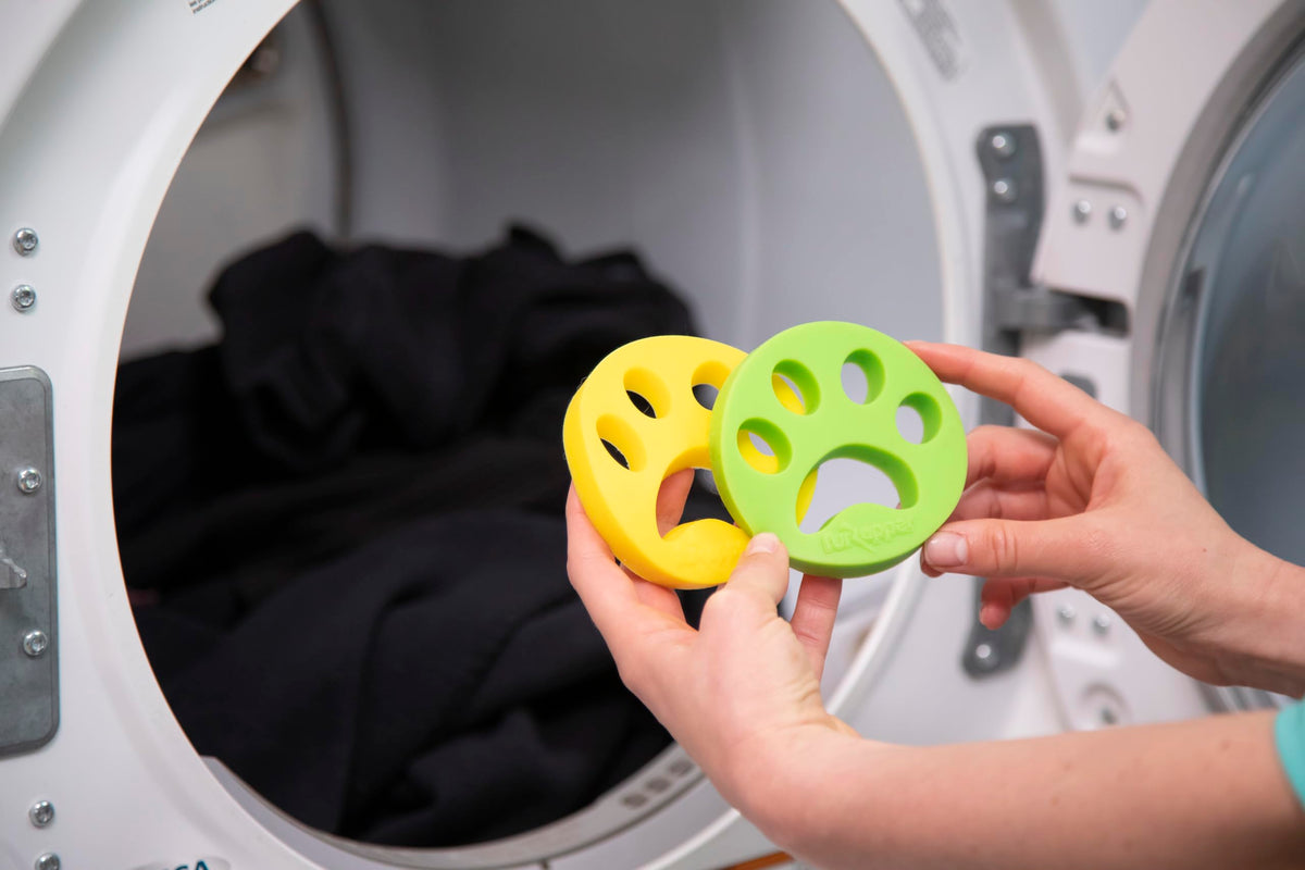 2 Pack FurZapper Pet Hair Remover for Laundry - Reusable Dog & Cat Hair...