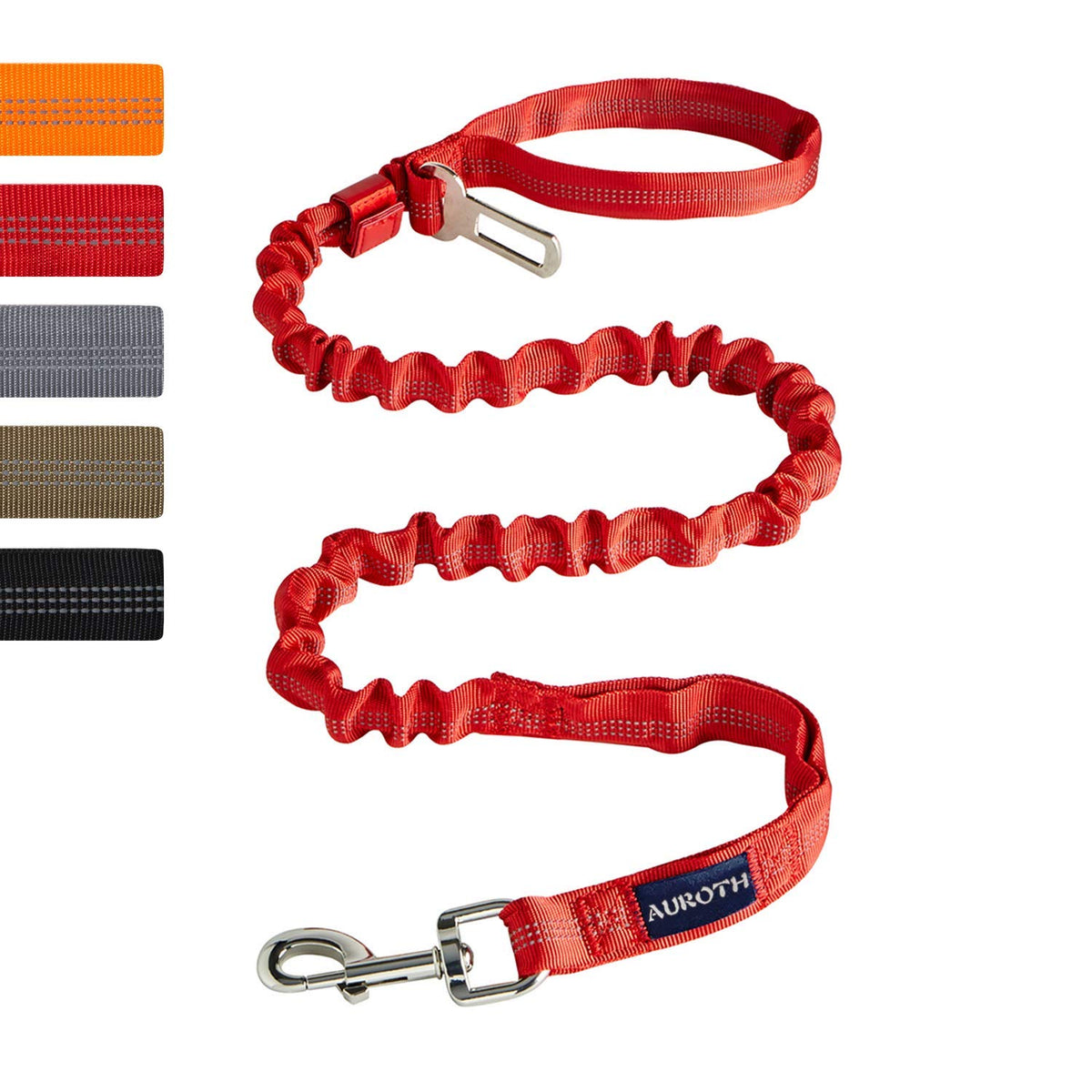 AUROTH Bungee Dog Leash for Large Dogs, No Pull Shock Absorption
