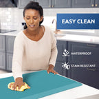 Kitchen Mat Cushioned Anti Fatigue Rug Standing and Comfort Floor Mats Chocolate 39"L x 17.3"W x 0.5"Th