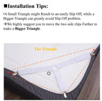 RayTour Bed Sheet Holder Straps Sheet Keepers Bedsheet Holders Fasteners 2 Sets 2 Sets - 8 Straps